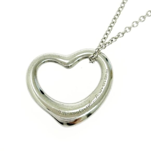 il_1080xN.4063991152_8mkm.jpg Tiffany & Co Silver Elsa Peretti Open Heart Necklace 6.5 g 925